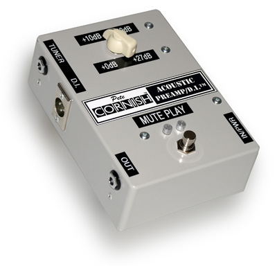 Pete Cornish Acoustic Preamp/DI/Mute